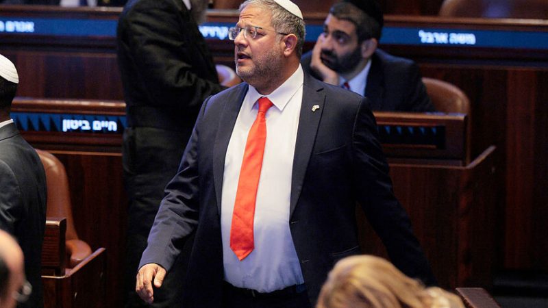 بن غفير: قانون إعدام “المخربين” أخلاقي وعادل