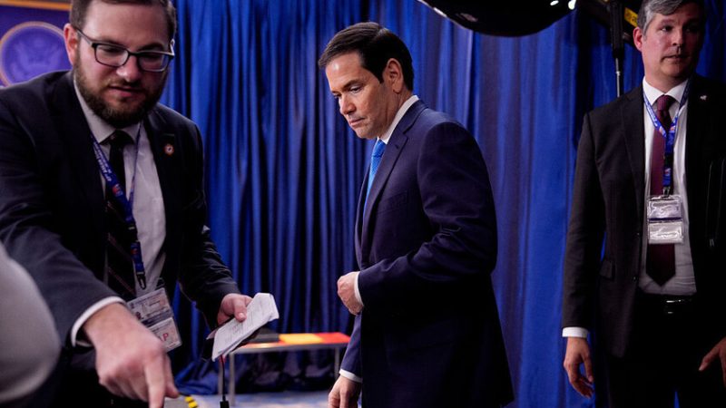 روبيو: الضربة الإسرائيلية في غزة لا تعد خرقا لوقف إطلاق النار