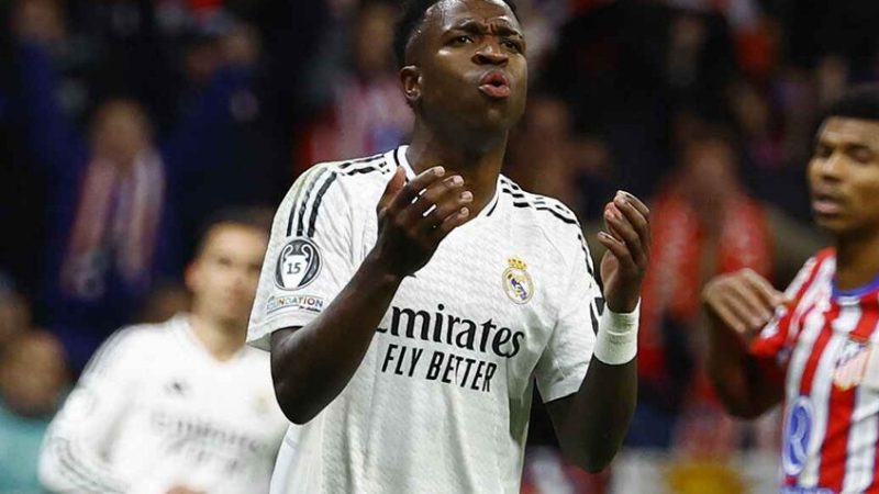 رد فعل من ريال مدريد تجاه تصرفات فينيسيوس في الكلاسيكو
