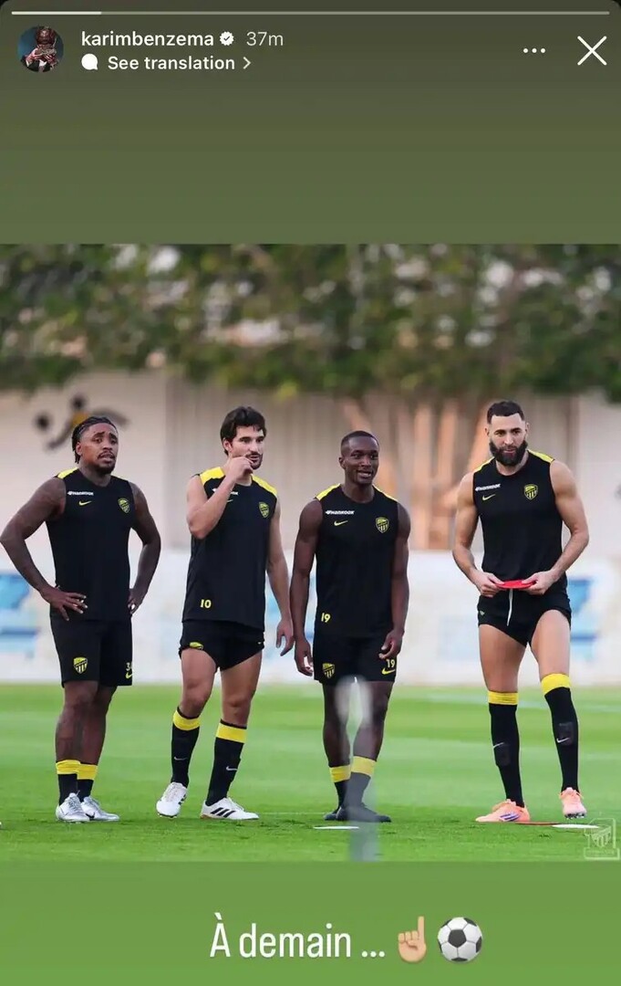 “بكلمتين فقط”.. بنزيما يوجه رسالة قوية قبل كلاسيكو النصر