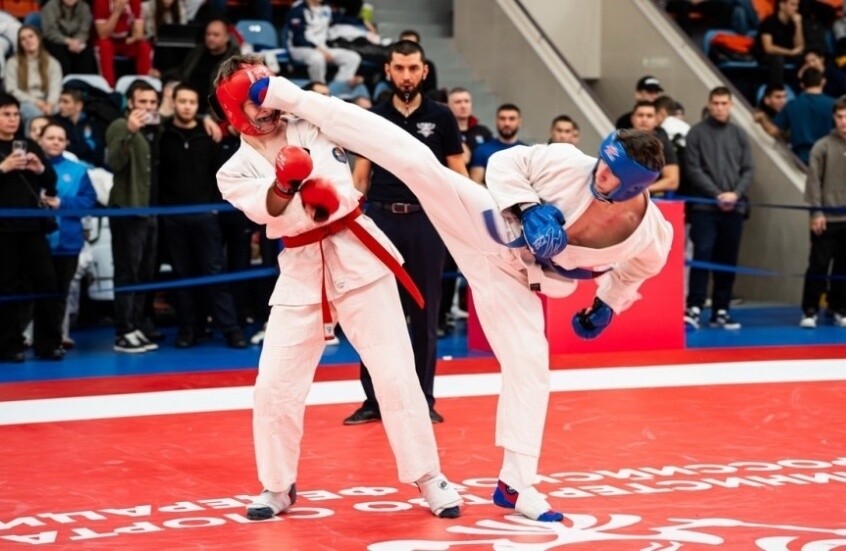 شجار جماعي بين الجمهور والمشاركين خلال بطولة للمصارعة (فيديو)