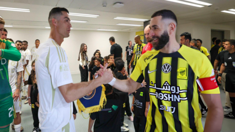 رونالدو ضد بنزيما.. التشكيلة الأساسية لموجهة النصر والاتحاد في ثمن نهائي كأس السعودية