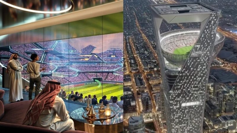 بين الخيال والواقع.. ما قصة “الملعب السماوي” في السعودية؟