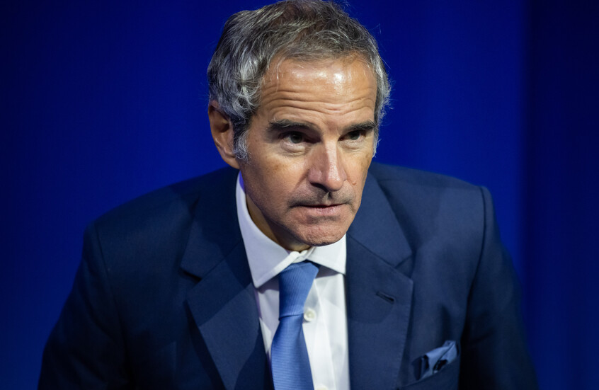 غروسي: لا يبدو أن إيران تقوم بتخصيب اليورانيوم على قدم وساق