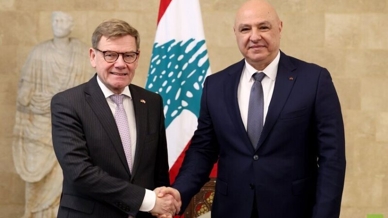 الرئيس اللبناني: التفاوض خيارنا لاسترجاع الأرض ونطالب المجتمع الدولي بالضغط على إسرائيل