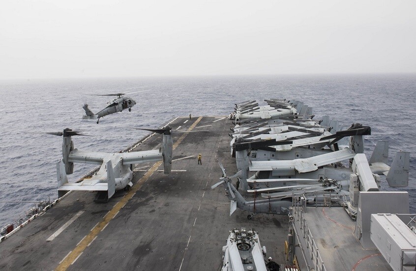 “نيوزويك”: السفن الأمريكية على بعد 200 كيلومتر من جزيرة لا أورشيلا الفنزويلية