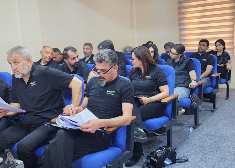 حكام غرب آسيا يتأهبون في السليمانية قبل انطلاق بطولة العراق لتنس الطاولة