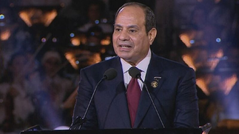 السيسي يوجه رسالة للعالم في افتتاح المتحف المصري الكبير