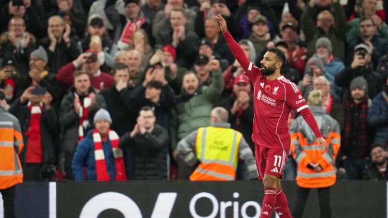 صلاح يعيد ليفربول إلى سكة الانتصارات في الدوري الإنجليزي