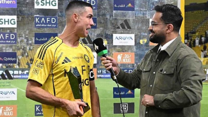 “قلبي كان يخفق بسرعة”.. تصريح مثير من رونالدو بعد ثنائيته في مرمى الفيحاء (فيديو)