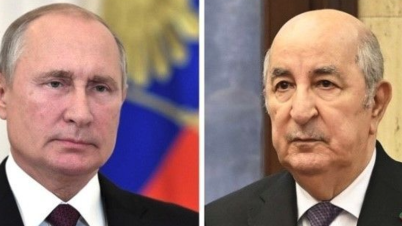 الرئاسة الجزائرية: بوتين هنأ تبون بالذكرى الـ71 للثورة التحريرية