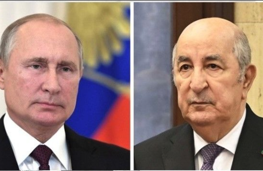الرئاسة الجزائرية: بوتين هنأ تبون بالذكرى الـ71 للثورة التحريرية
