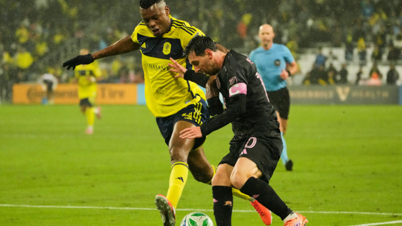 ميسي يفشل في إنقاذ إنتر ميامي من الهزيمة أمام ناشفيل في الدور الفاصل للدوري الأمريكي (فيديو)