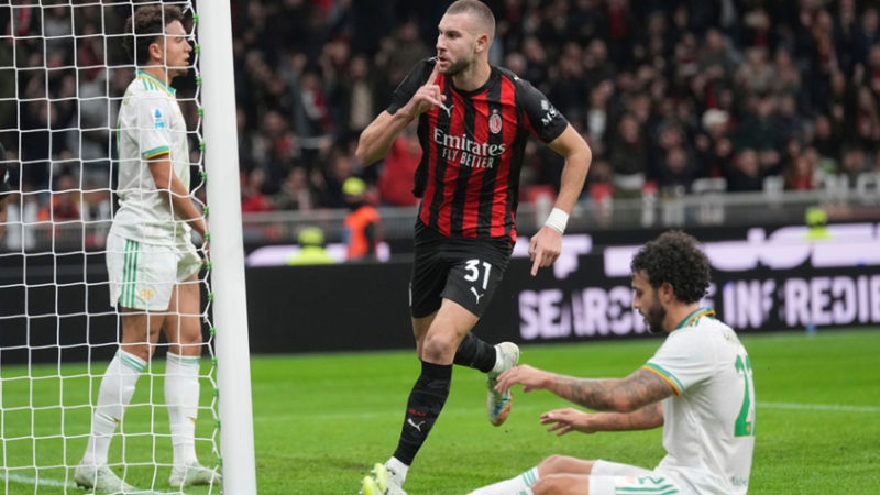 ميلان يسقط روما ويشعل صراع الصدارة في “الكالتشيو”