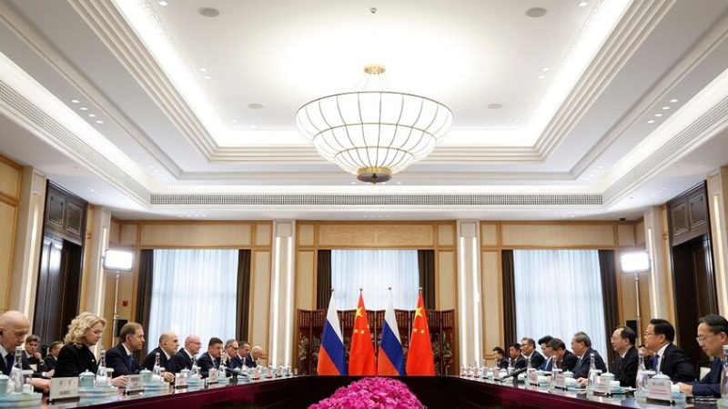 ميشوستين: التعاون بين روسيا والصين يتطور رغم تقلبات الوضع الدولي