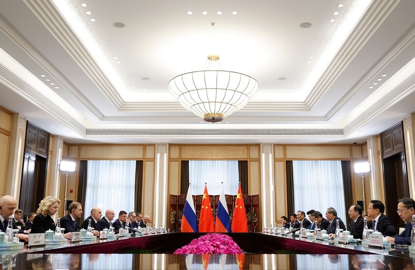 ميشوستين: التعاون بين روسيا والصين يتطور رغم تقلبات الوضع الدولي