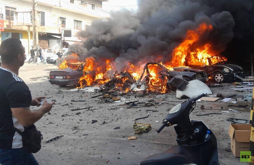 مراسل RT في لبنان: إصابات بغارة إسرائيلية على سيارة جنوب لبنان