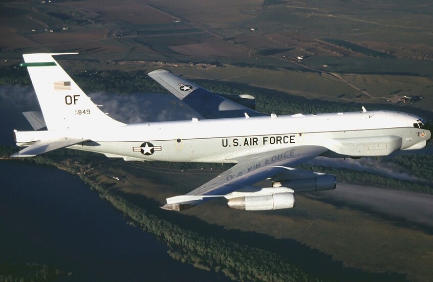 طائرة استطلاع أمريكية تحلق فوق البحر الأسود ثم تعود أدراجها قرب سوتشي