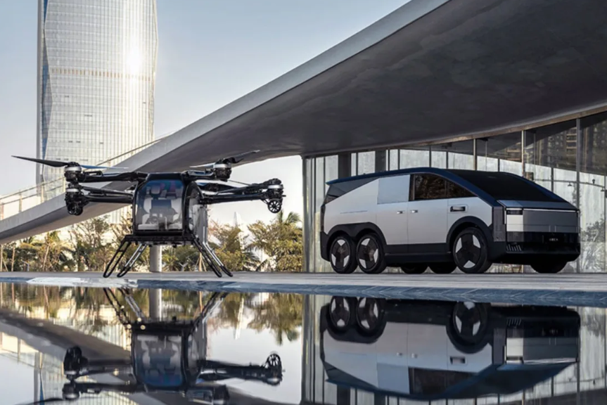 الصين تفتح باب المستقبل.. إنتاج تجريبي لسيارات طائرة ستغزو الأسواق! (صور)