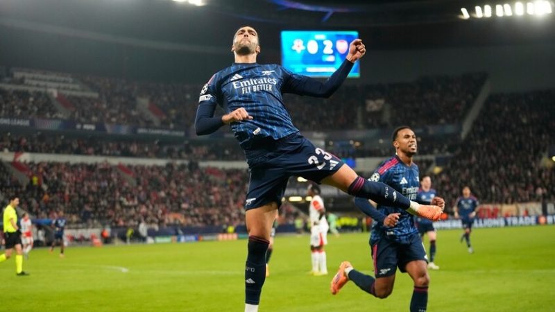 أرسنال يقسو على سلافيا براغ في دوري الأبطال