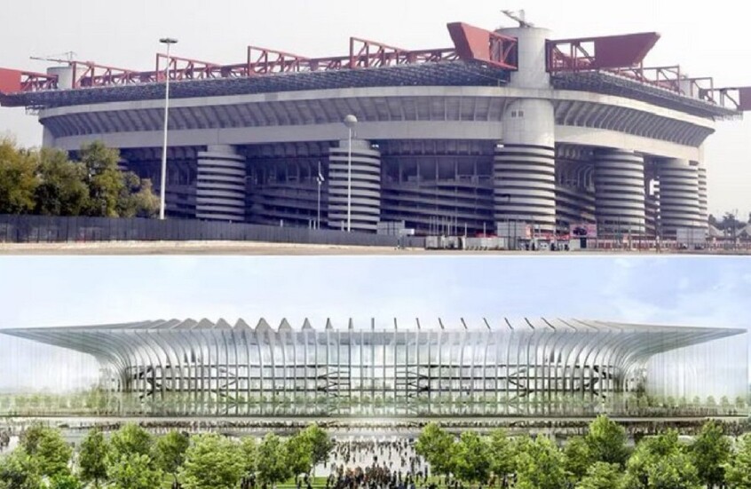 رسميا.. ميلان وإنتر ميلان يوقعان عقد شراء سان سيرو