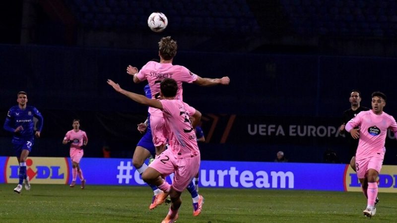 دينامو زغرب يتعرض للهزيمة الأولى في “يوروبا ليغ”