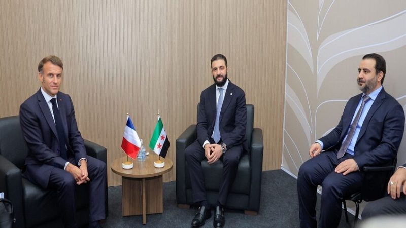 ماكرون يدعو الشرع للانضمام إلى التحالف الدولي لمحاربة “داعش”