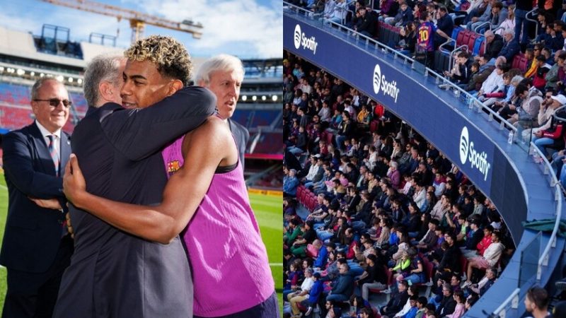 لابورتا يعلق على عودة برشلونة إلى ملعب “كامب نو”