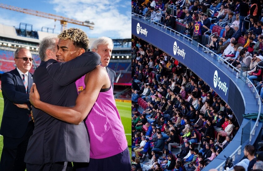 لابورتا يعلق على عودة برشلونة إلى ملعب “كامب نو”