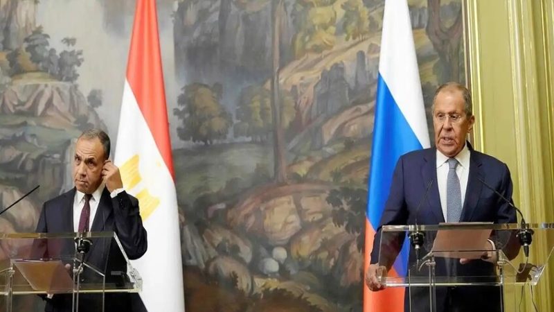 اتصال هاتفي بين لافروف وعبد العاطي حول تعزيز الشراكة الروسية المصرية