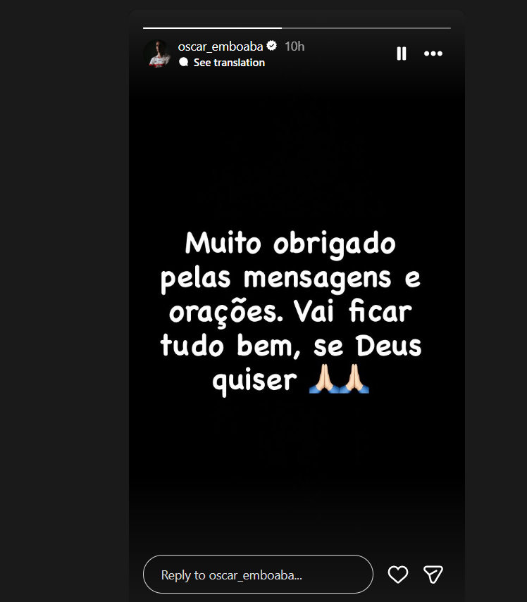 نقل البرازيلي أوسكار إلى المستشفى بعد انهياره بشكل مفاجئ في التدريبات