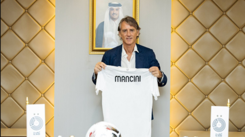 الإيطالي مانشيني مدربا للسد القطري