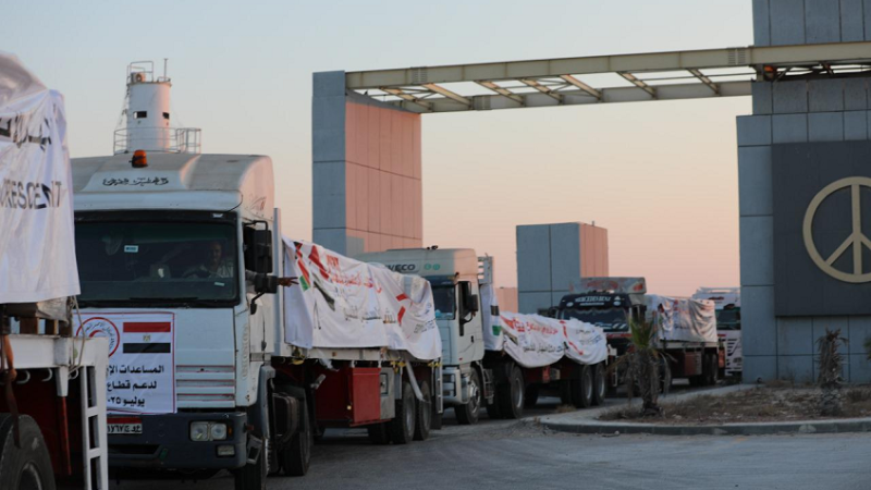 مصر تعلن عن مساعدات إنسانية لغزة بالتعاون مع 59 دولة