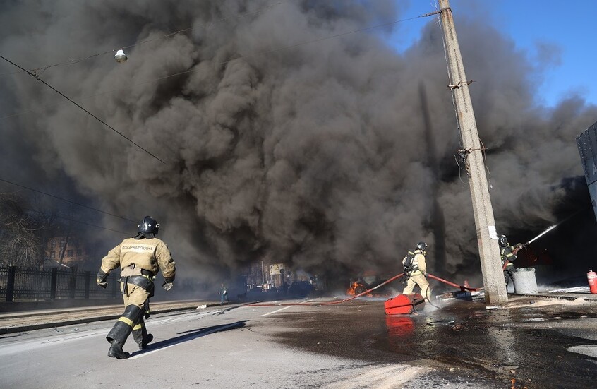 انفجارات قوية تهز كييف بعد غارات جوية