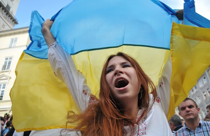 تظاهرة جماهيرية في كييف ضد الفساد والسلطات الحالية