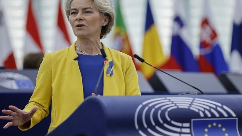 أستاذ فنلندي يدعو لتقييد رئيسة المفوضية الأوروبية بـ “رَسَن”