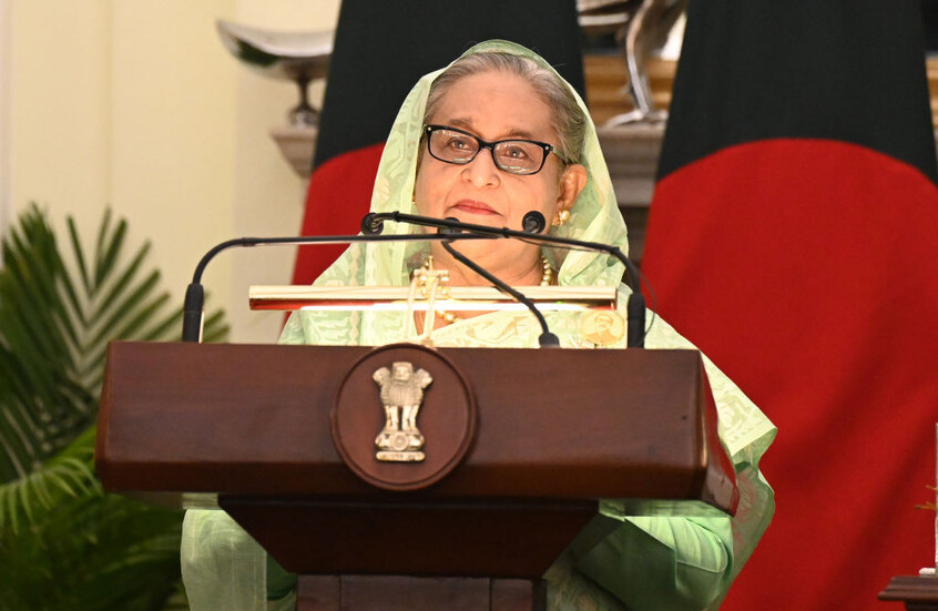 بنغلاديش تطالب الهند بتسليم الشيخة حسينة