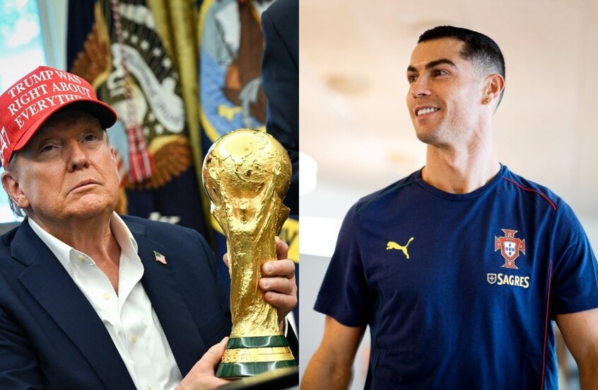 البيت الأبيض.. الكشف عن التفاصيل الخاصة باجتماع كريستيانو رونالدو مع الرئيس الأمريكي ترامب