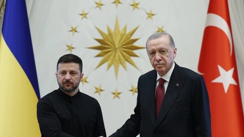 تركيا.. بدء محادثات أردوغان مع زيلينسكي في أنقرة