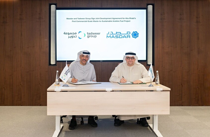 الإمارات.. إطلاق أول مشروع تجاري لتحويل النفايات إلى وقود طيران مستدام