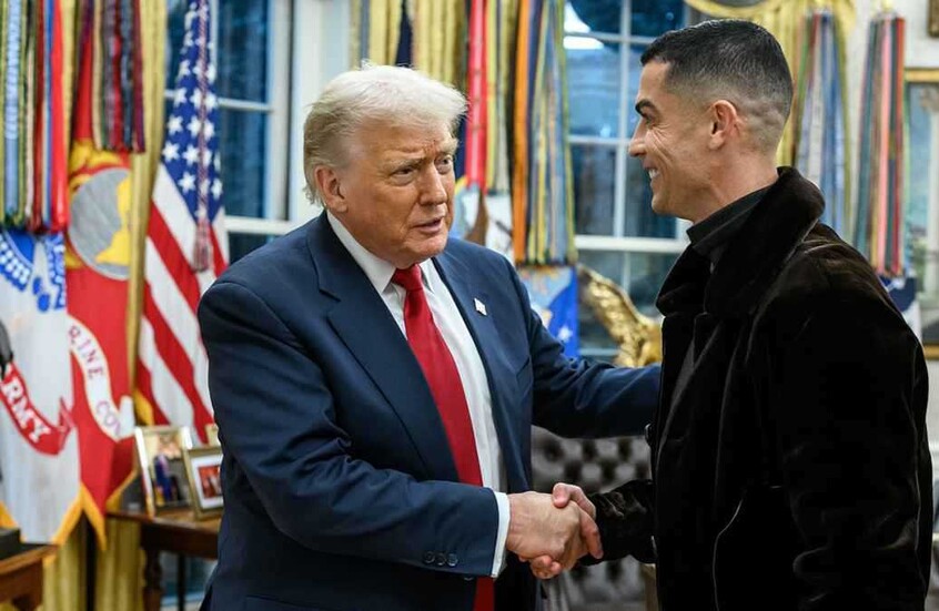 بوجود ميسي.. الديمقراطيون يردون على فيديو رونالدو وترامب (فيديو)