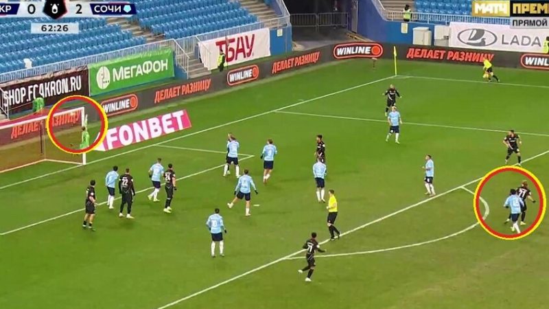 روسيا.. أكرون يقلب الطاولة على سوتشي (فيديو)