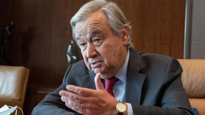 غوتيريش يعلق على خطة ترامب للتسوية في أوكرانيا