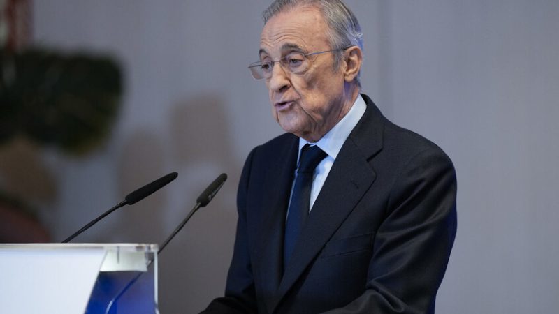 هجوم شامل من بيريز على الليغا وبرشلونة والتحكيم الإسباني