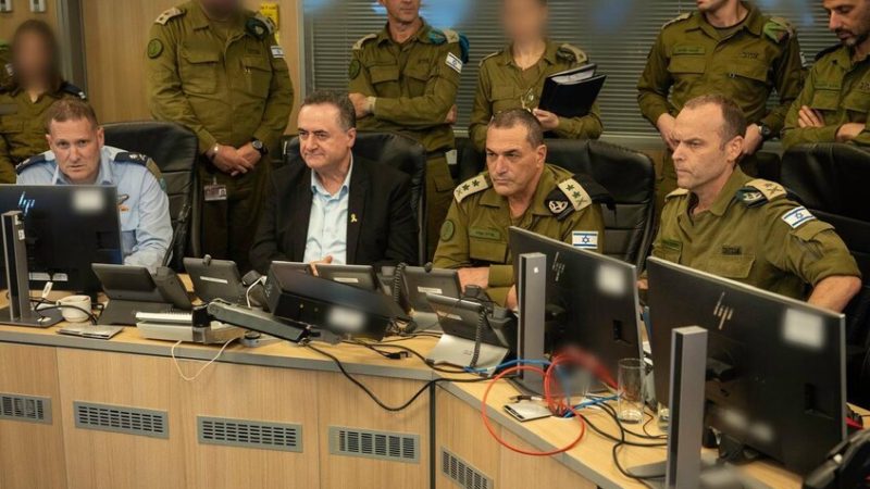 رئيس الأركان الإسرائيلي يهاجم وزير الدفاع كاتس