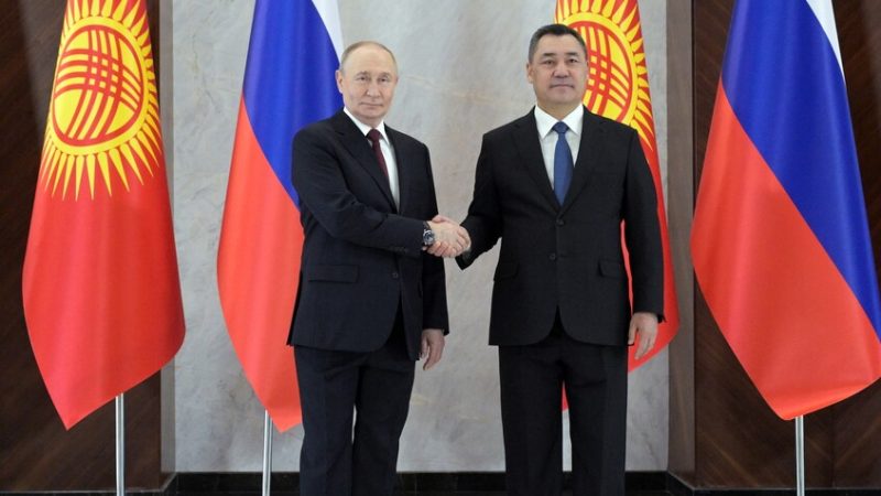 بوتين: حجم التبادل التجاري مع قيرغيزستان يبلغ رقما قياسيا