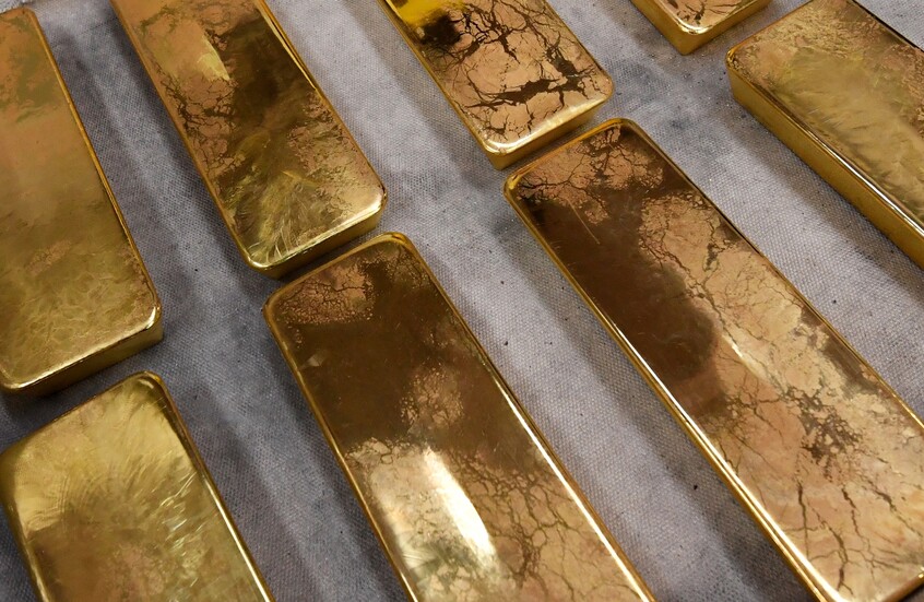 الذهب يسجل أعلى مستوى في أسبوعين