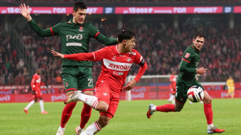 سبارتاك يجدد فوزه على لوكوموتيف ويتأهل إلى نصف نهائي كأس روسيا (فيديو)