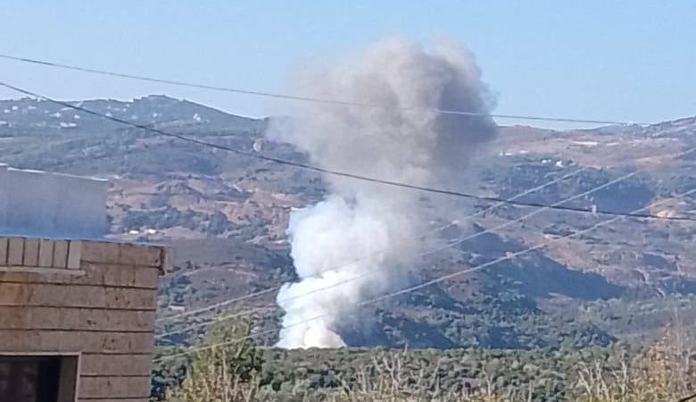 الجيش الإسرائيلي ينفذ غارات على جنوب لبنان (فيديو + صور)