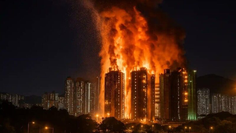 ارتفاع حصيلة ضحايا حريق هونغ كونغ إلى 75 شخصا بينهم رجل إطفاء